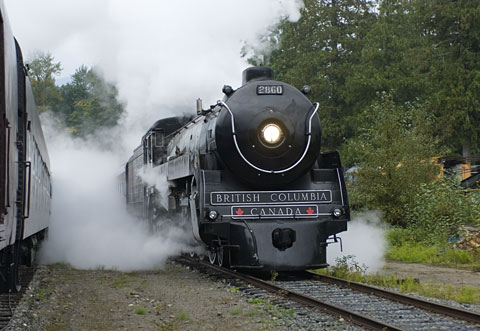 the Royal Hudson class engine