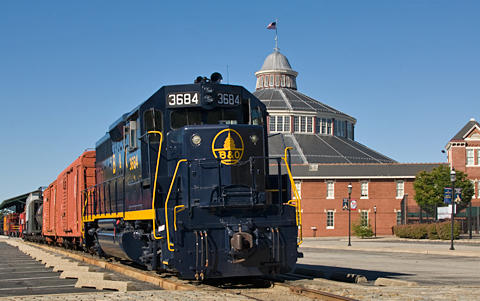 Eisenbahnmuseum der früheren Baltimore & Ohio Railroad (B&O)