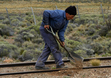 sanding the rails fo better grip